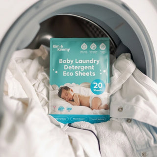 Plant-Based Toxic-Free Baby & Kid Laundry Detergent Sheets