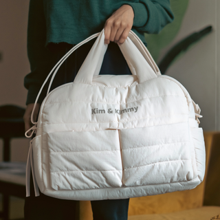 PowerMama - Luxury & Functional Diaper Bag + Free Diapers & Wipes Bonus