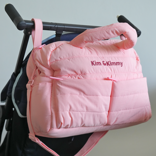 PowerMama - Luxury & Functional Diaper Bag + Free Diapers & Wipes Bonus