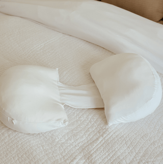 Kim & Kimmy Maternity Luxury Pillow - 3-Piece Design + Free Diapers & Wipes