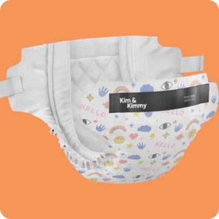 Kim & Kimmy No-Rash, No-Leaks Magical Diapers