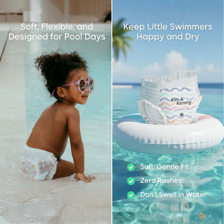 Kim & Kimmy Swim Pants