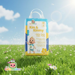 Kim & Kimmy | CoComelon Swim Pants, Splash, Smile, Repeat