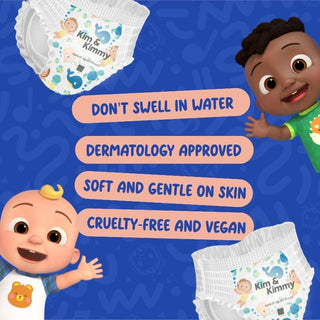 Kim & Kimmy | CoComelon Swim Pants, Splash, Smile, Repeat