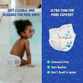 Kim & Kimmy | CoComelon Swim Pants, Splash, Smile, Repeat