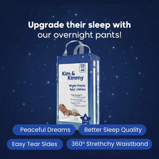 Kim & Kimmy Night Pants - 12-Hour Leak-Free Sleep Guarantee