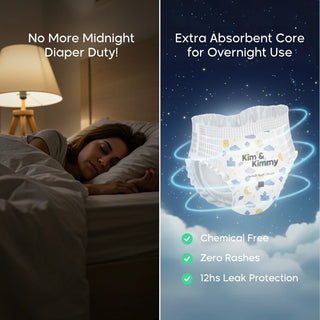 Kim & Kimmy Night Pants - 12-Hour Leak-Free Sleep Guarantee