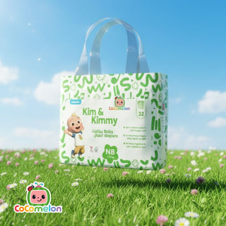 Kim & Kimmy | CoComelon No-Rash , No-Leaks, Magical Diapers