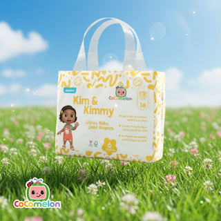Kim & Kimmy | CoComelon No-Rash , No-Leaks, Magical Diapers