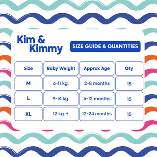 Kim & Kimmy Swim Pants