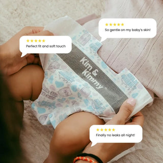 Kim & Kimmy No-Rash, No-Leaks Magical Diapers