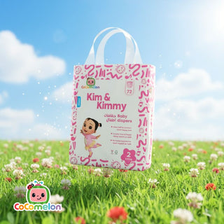 Kim & Kimmy | CoComelon No-Rash , No-Leaks, Magical Diapers