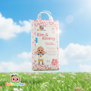 Kim & Kimmy | CoComelon No-Rash , No-Leaks, Magical Diapers