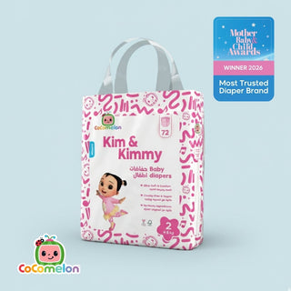 Kim & Kimmy | CoComelon No-Rash , No-Leaks, Magical Diapers