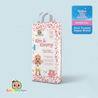 Kim & Kimmy | CoComelon No-Rash , No-Leaks, Magical Diapers