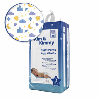 Kim & Kimmy Night Pants - 12-Hour Leak-Free Sleep Guarantee