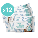 Kim & Kimmy Wipes - 12 Packs Bundle